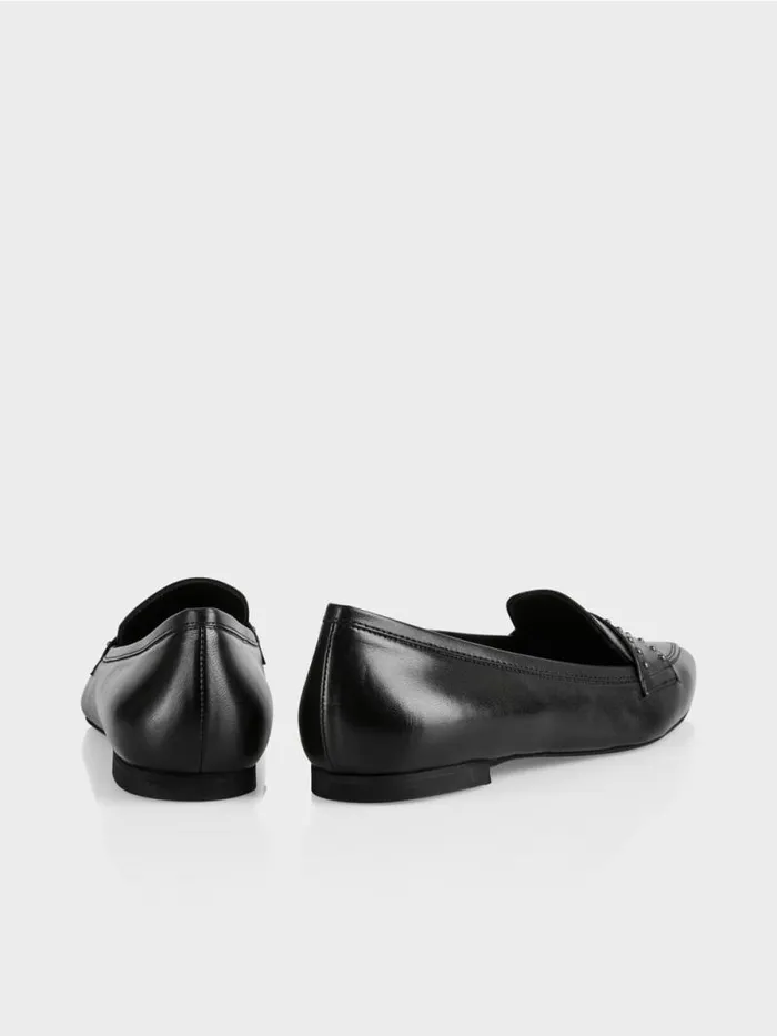 Schuhe Damen Marc Cain Ballerinas Mit Nieten Black
