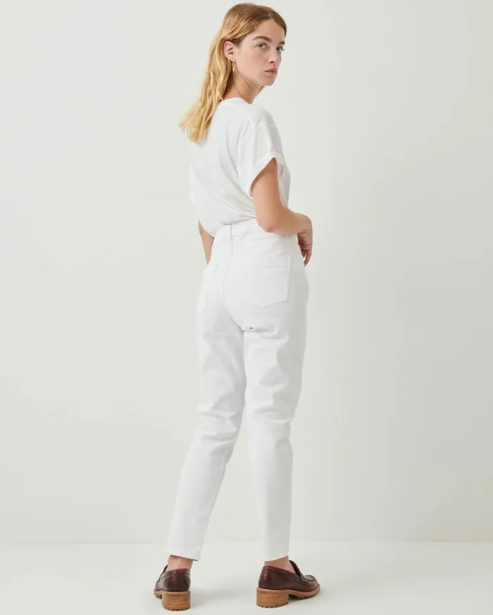 Sessn Womens Denim Momon White Gift 4 You