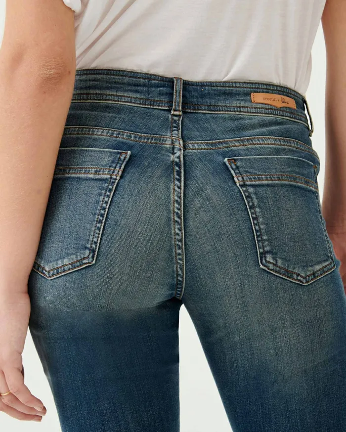 Sessn Womens Denim Stoneford Authentic Blue Popular