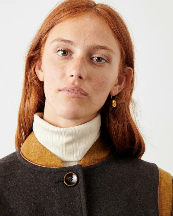 Sessn Womens Jackets Hopton Coffee Mood