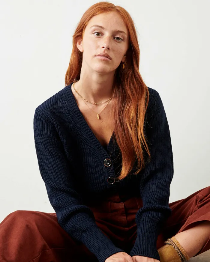 Sessn Womens Jumpers Rosemead Navy