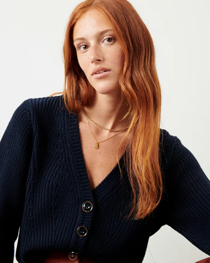 Sessn Womens Jumpers Rosemead Navy
