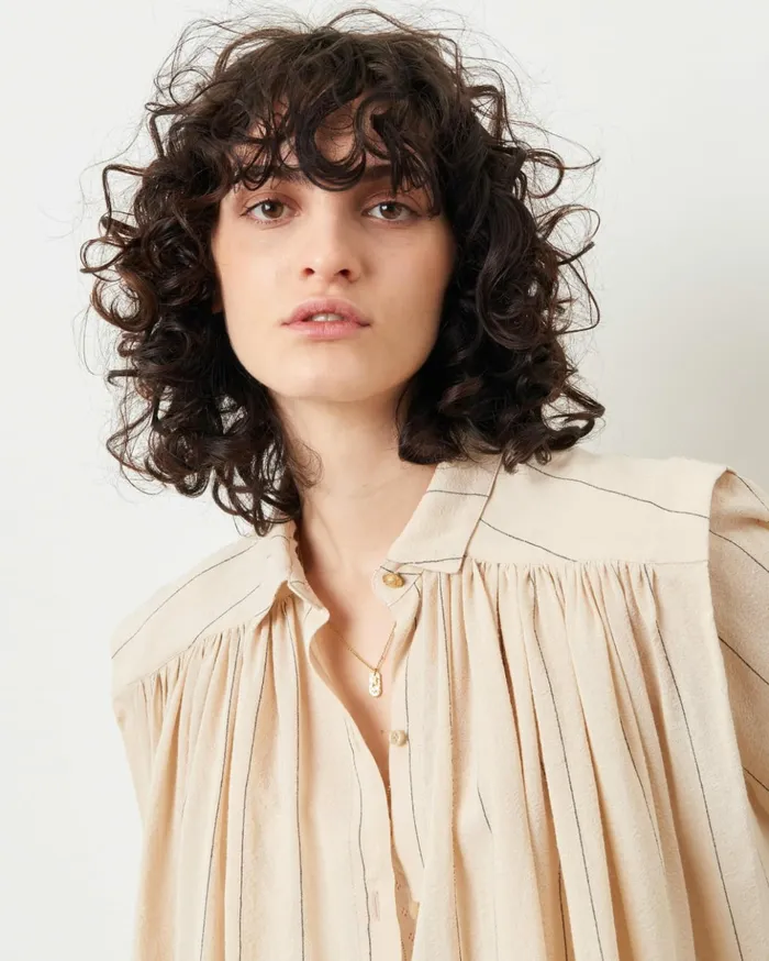 Sessn Womens Shirts And Blouses Dora maar Sandblack On Sale