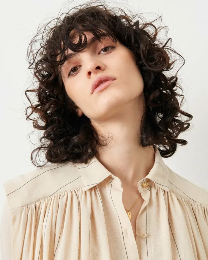 Sessn Womens Shirts And Blouses Dora maar Sandblack On Sale