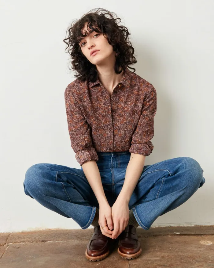 Sessn Womens Shirts And Blouses Mimia Reno Poem Casaul