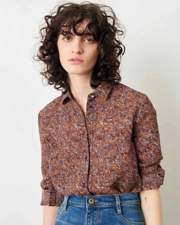 Sessn Womens Shirts And Blouses Mimia Reno Poem Casaul