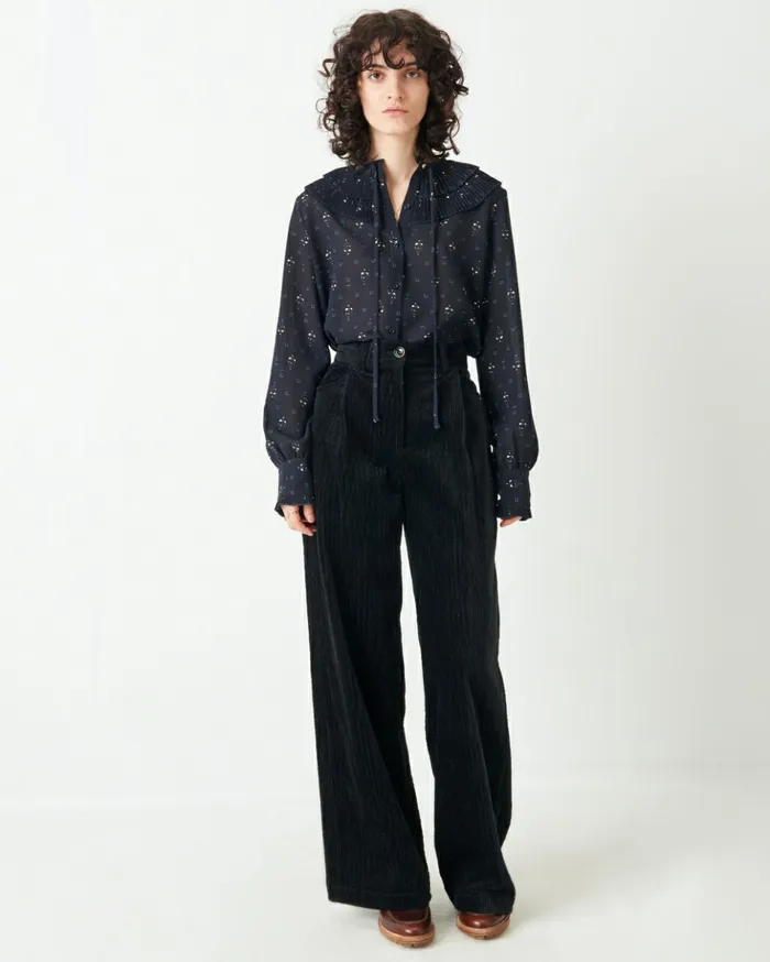Sessn Womens Shirts And Blouses Rosa Indigo Arlette Gift for Friend