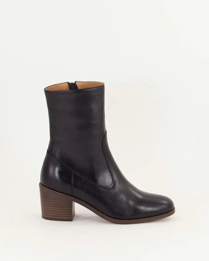 Sessn Womens Shoes Ludd Black Leather Casaul