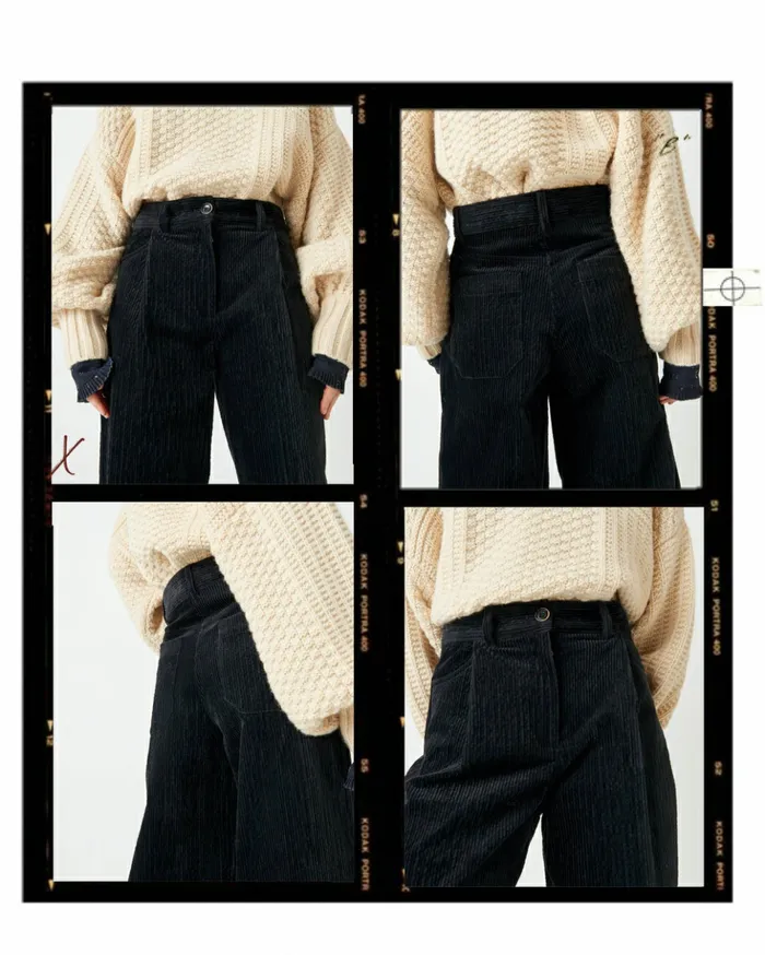 Sessn Womens Trousers Insta hello Black
