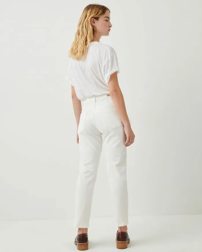 Sessn Womens Trousers Santi dad o White