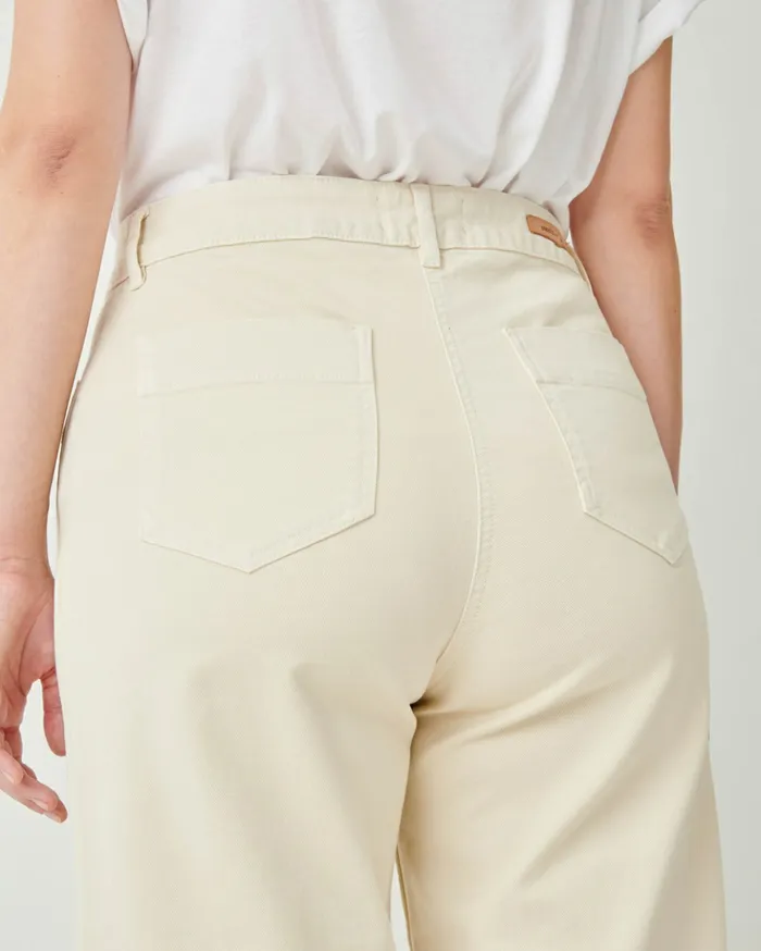 Sessn Womens Trousers Seakey o Fleur de Sel