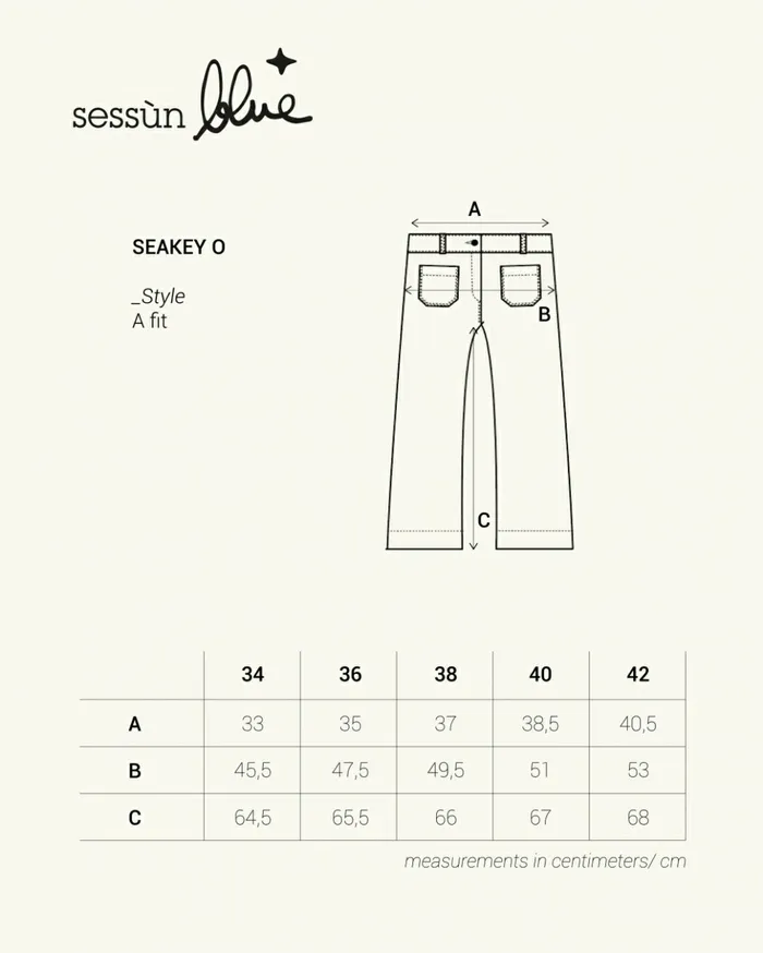 Sessn Womens Trousers Seakey o Fleur de Sel