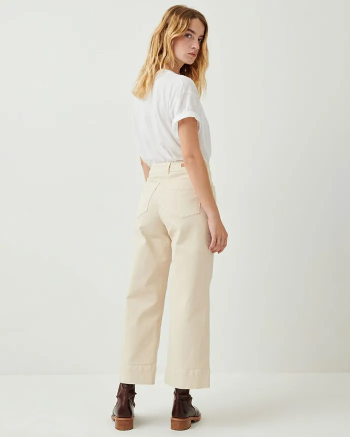 Sessn Womens Trousers Seakey o Fleur de Sel