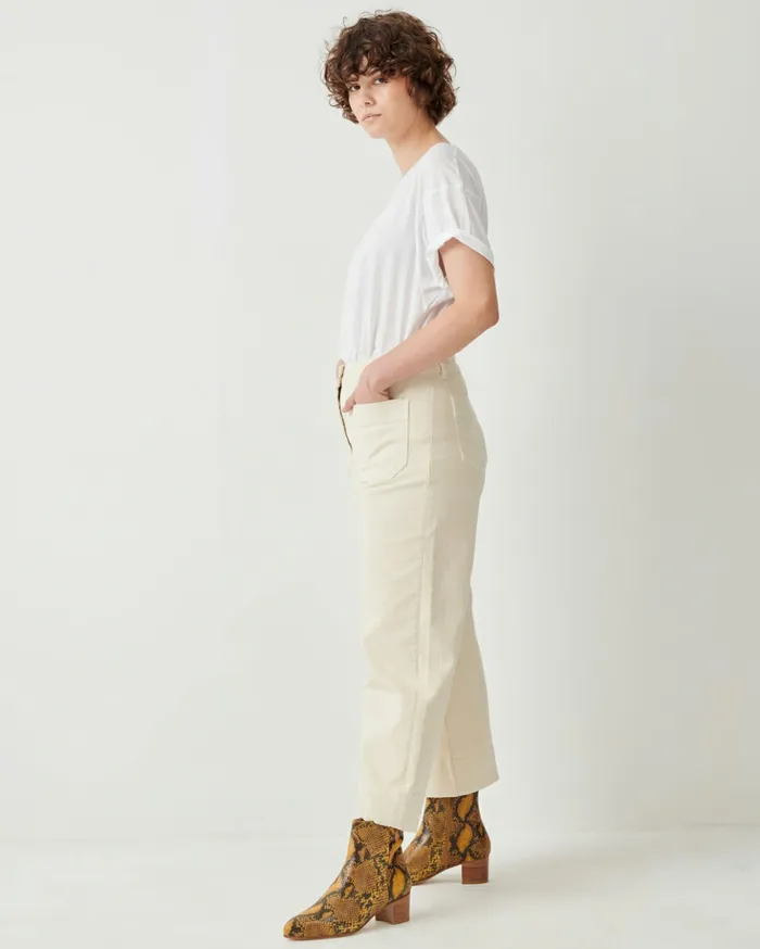 Sessn Womens Trousers Seakey o Fleur de Sel