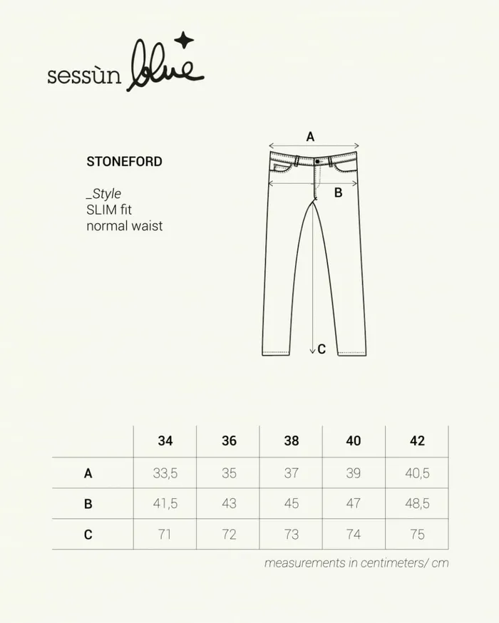 Sessn Womens Trousers Stoneford Authentic Blue