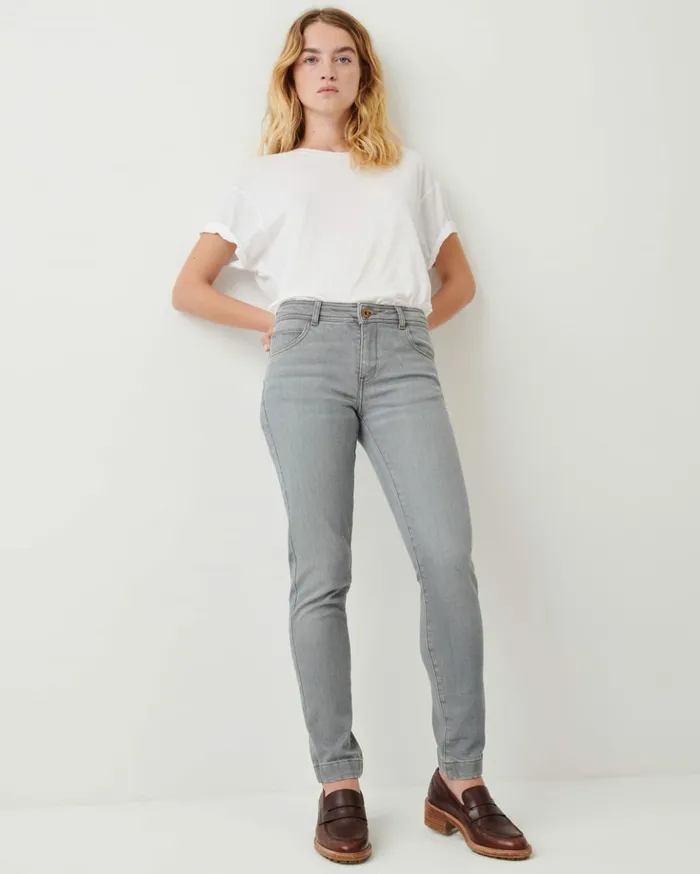 Sessn Womens Trousers Stoneford o Mid Grey
