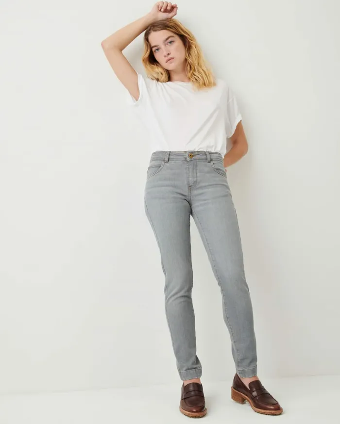 Sessn Womens Trousers Stoneford o Mid Grey