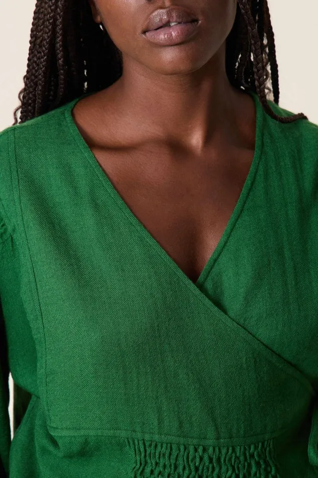 Shirts and Blouses Women Leon and Harper Cicily Pln Blouse Green