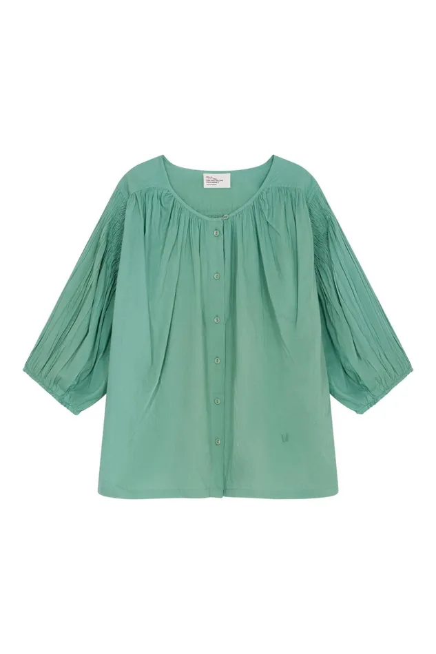Shirts and Blouses Women Leon and Harper Corso Plain Blouse Celadon