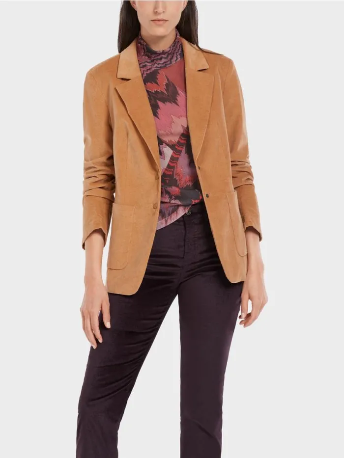 Shirts and Tops Damen Marc Cain Bunt Bedruckter TShirt Bright Orchid