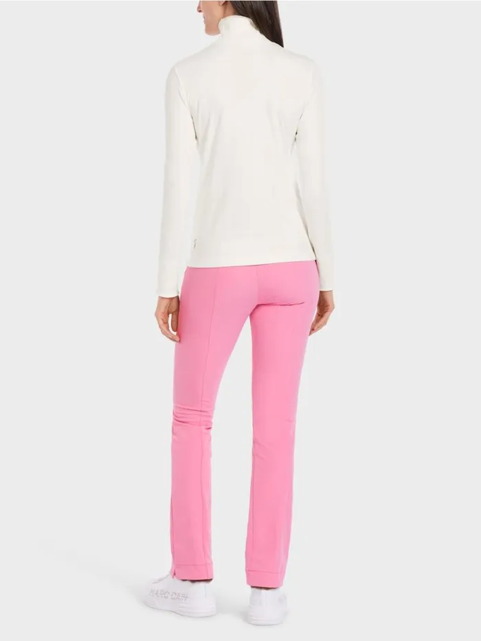 Shirts and Tops Damen Marc Cain TShirt Mit Applikation Offwhite