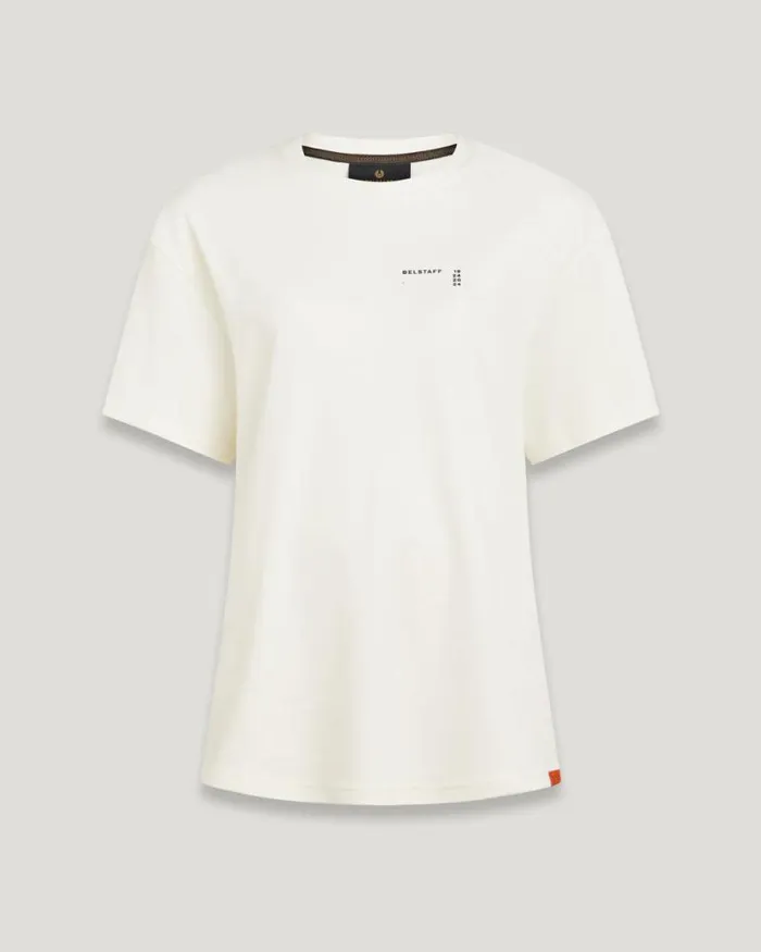 Shirts and Tops Women Belstaff Centenary Oversized TShirt Chalk