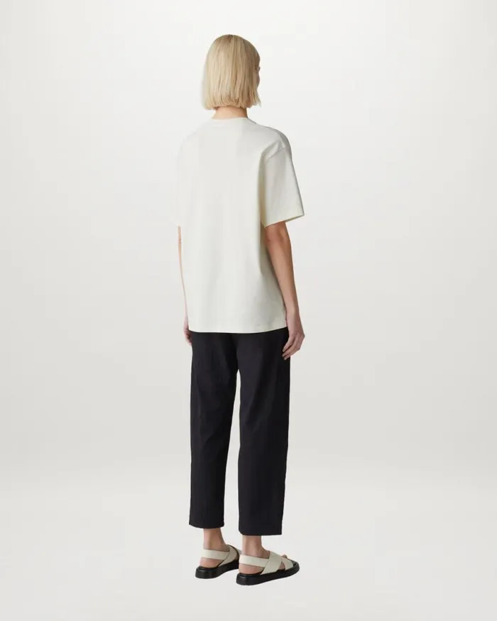 Shirts and Tops Women Belstaff Centenary Oversized TShirt Chalk Shirts and Tops Women Belstaff Centenary Oversized TShirt Chalk