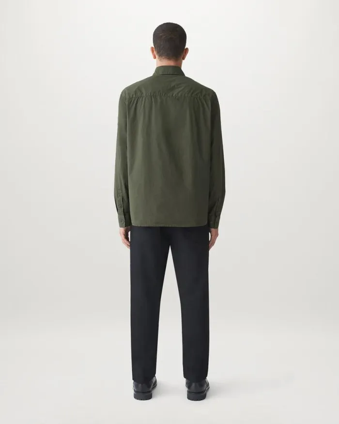 Shirts Men Belstaff Pipe Shirt Tile Green Shirts Men Belstaff Pipe Shirt Tile Green