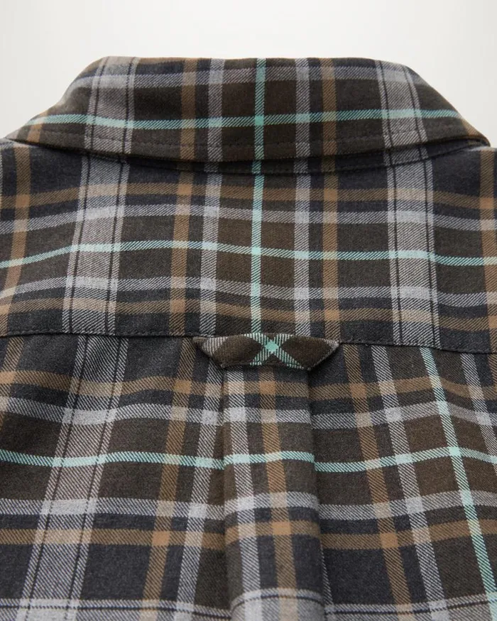 Shirts Men Belstaff Scale Shirt Charcoal Oil Blue