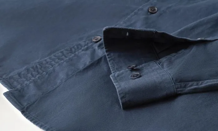 Shirts Men Belstaff Scale Shirt Dark Ink