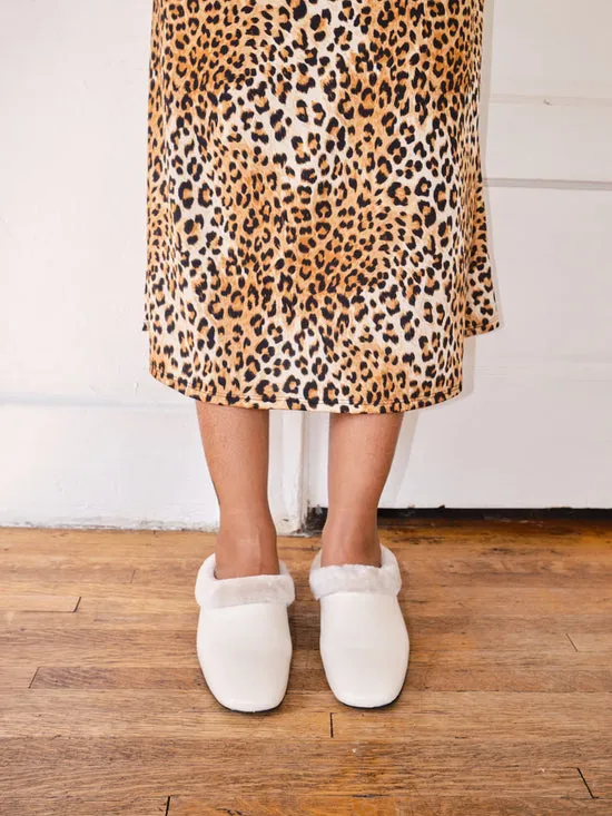Shoes Lisa Says Gah Women Matu Furry Mule Toffu Shoes Lisa Says Gah Women Matu Furry Mule Toffu