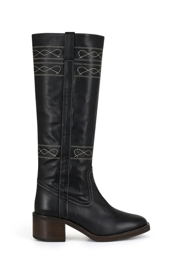 Shoes Women Leon and Harper Stuart Boots Black