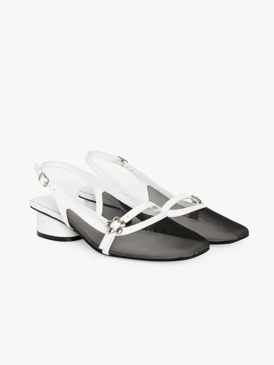 Shoes Women Lisa Says Gah Mackie Heel Black Mesh