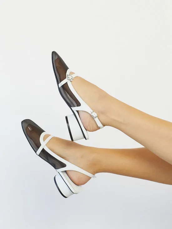 Shoes Women Lisa Says Gah Mackie Heel Black Mesh