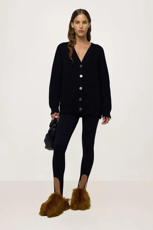 Shop Simon Miller BOTTOMS Stretch Evan Legging Black