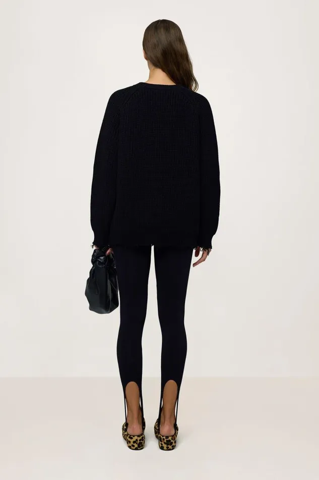 Shop Simon Miller BOTTOMS Stretch Evan Legging Black