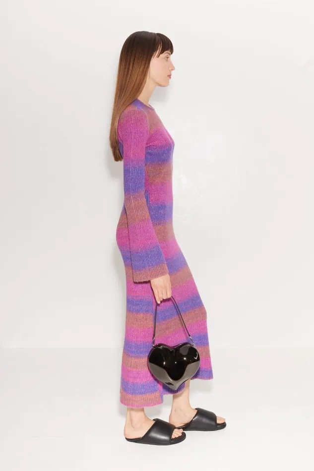 Shop Simon Miller DRESSES Axon Dress Distorted Stripe