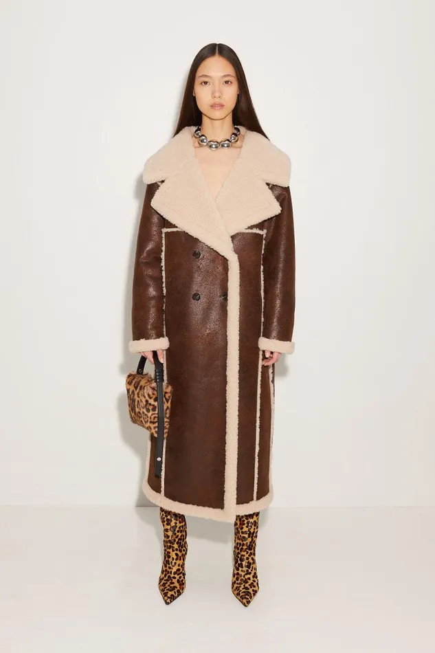 Shop Simon Miller JacketsCoats Jetz Coat Choco Brown