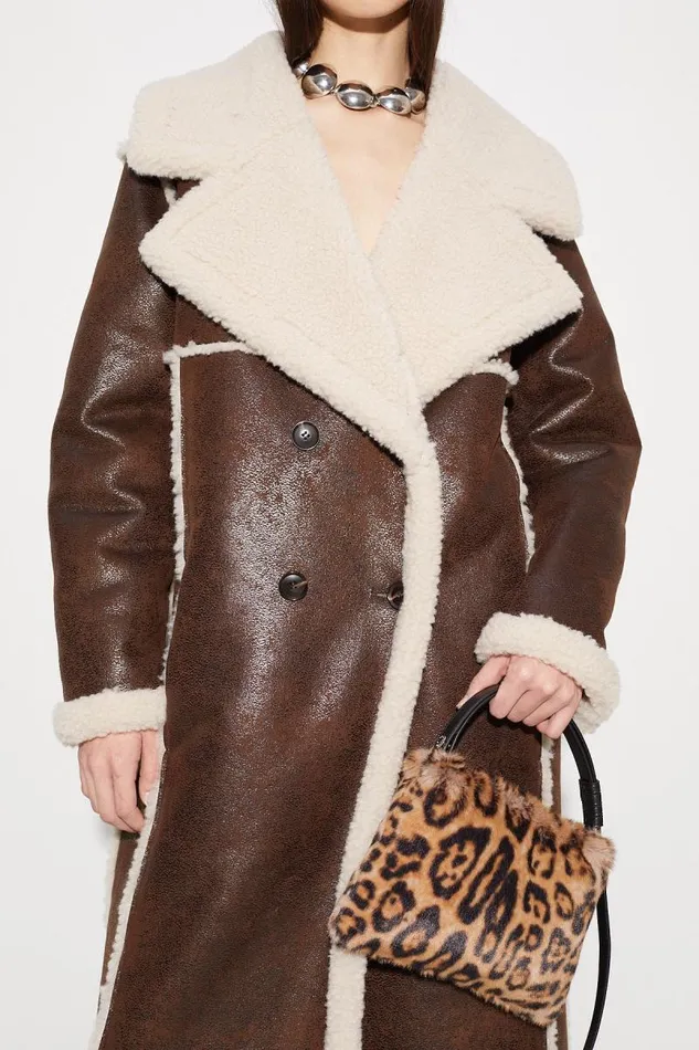 Shop Simon Miller JacketsCoats Jetz Coat Choco Brown