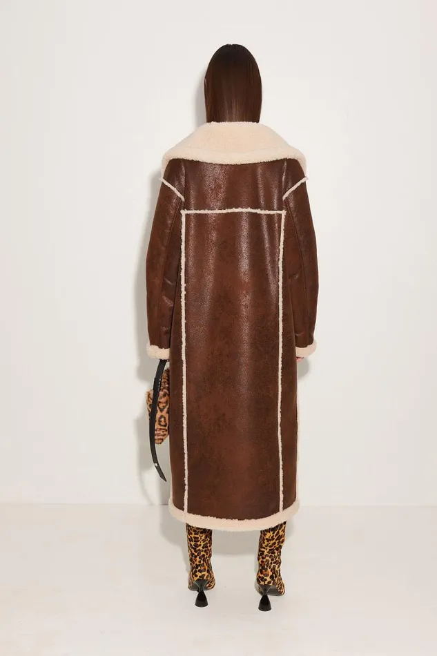 Shop Simon Miller JacketsCoats Jetz Coat Choco Brown