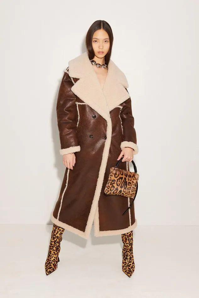 Shop Simon Miller JacketsCoats Jetz Coat Choco Brown