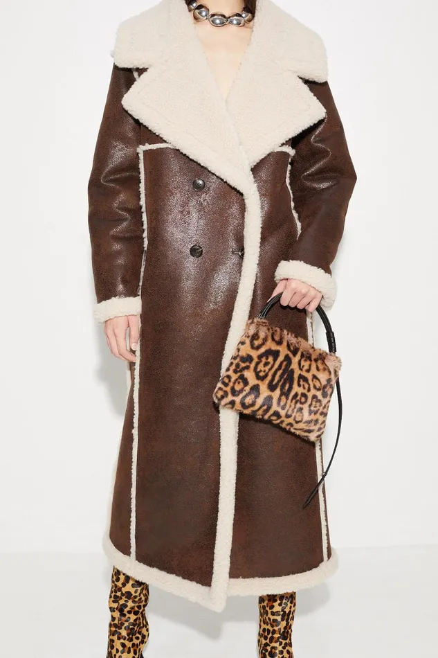 Shop Simon Miller JacketsCoats Jetz Coat Choco Brown