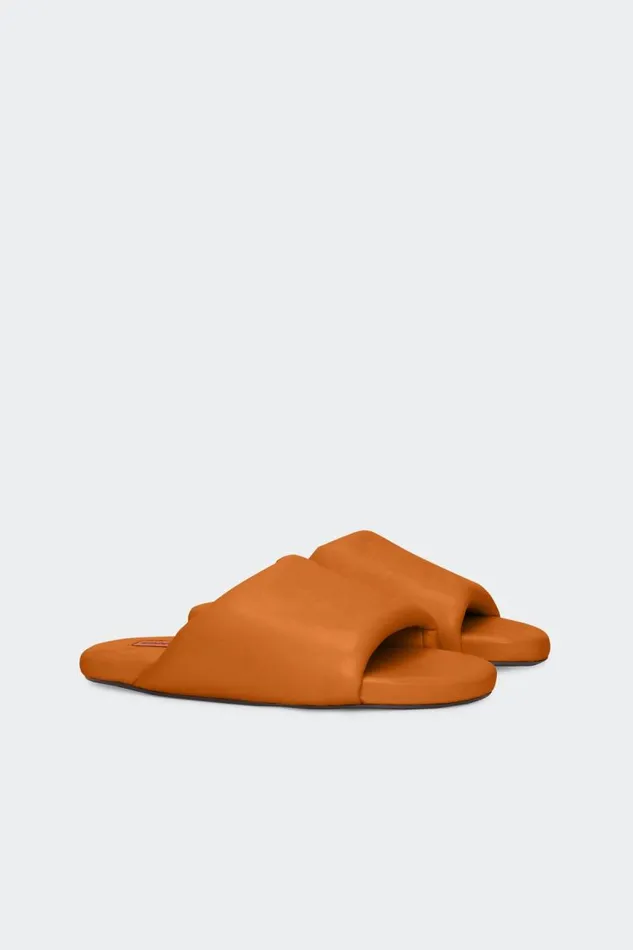Shop Simon Miller SANDALS Bubble Slide Sepia Brown