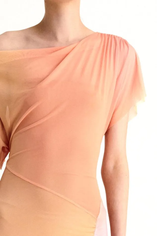 Shop SUBOO Dresses Venus Rouched Midi Dress
