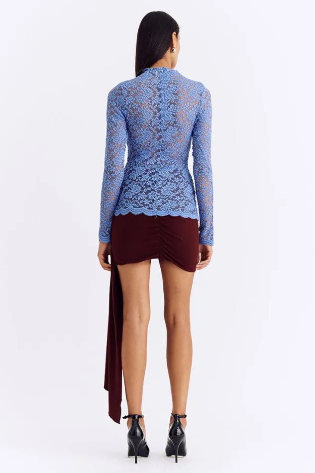 Shop SUBOO Tops Gemma Lace Long Sleeve Top