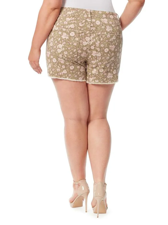 Shorts Clothing Jessica Simpson Infinite High Waist Short In Botanical Dots