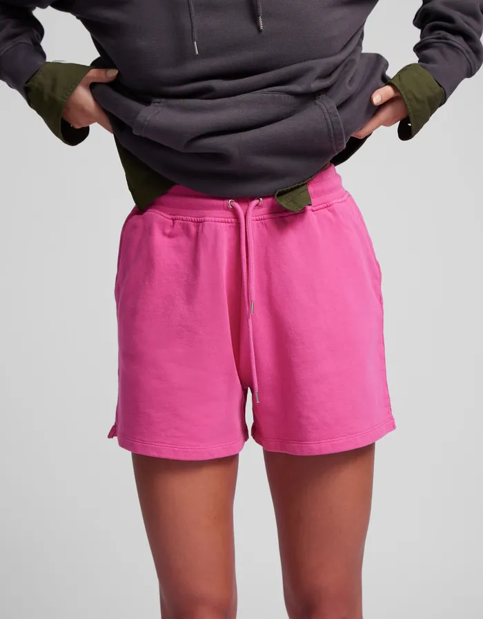 Shorts Colorfulstandard Women Women Organic Sweatshorts 8211 Seaside Blue