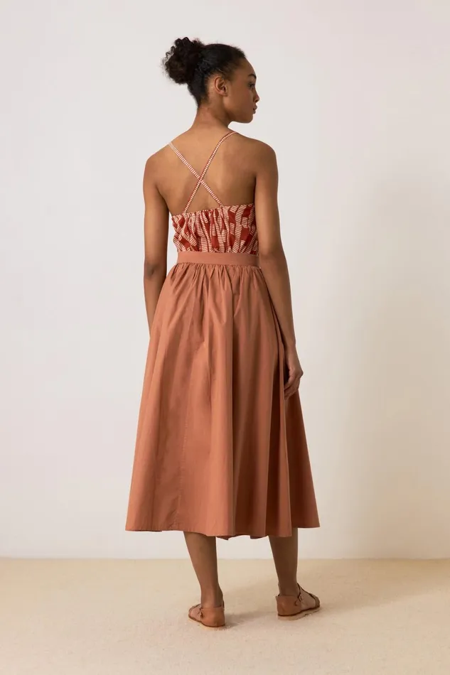 Skirts and Shorts Women Leon and Harper Jeremiah Pl Skirt Peach