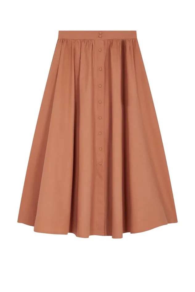 Skirts and Shorts Women Leon and Harper Jeremiah Pl Skirt Peach