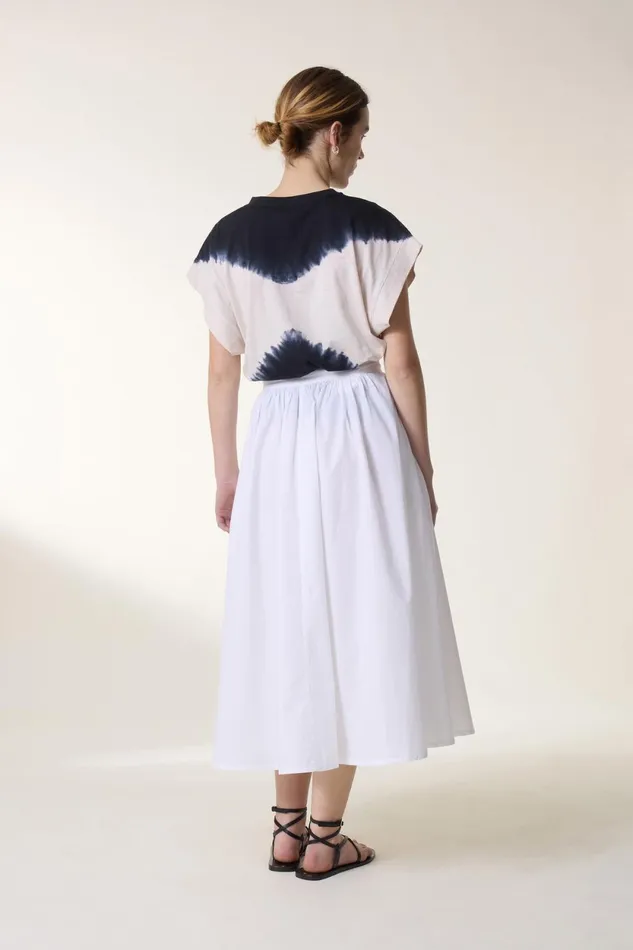 Skirts and Shorts Women Leon and Harper Jeremiah Pl2 Skirt White